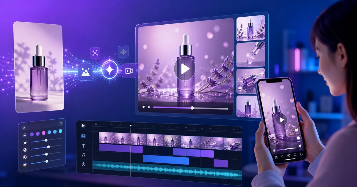 Gemini Omniで商品動画を量産する方法｜画像・音声・テキストから作るEC販促動画の新常識
