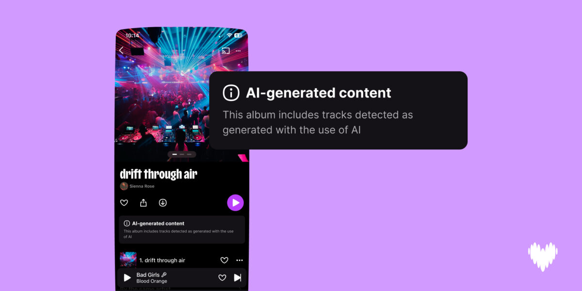 音楽配信Deezer、新規曲の50%超がAI生成に｜詐欺対策で削除強化