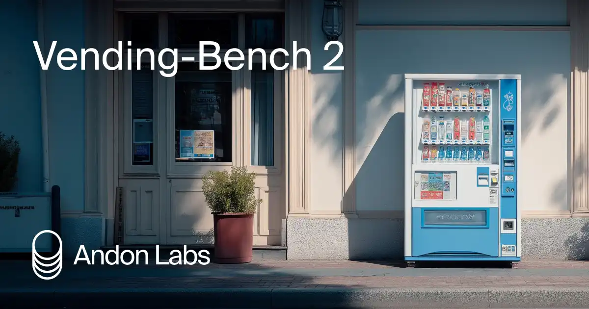 AIに1年間の自動販売機ビジネス運営を任せる評価環境Vending-Bench 2