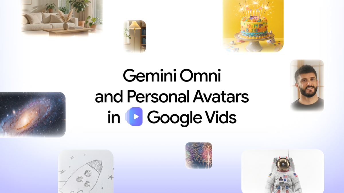 Google Vidsに2つの新機能｜AIアバターで自撮り1枚から動画出演へ