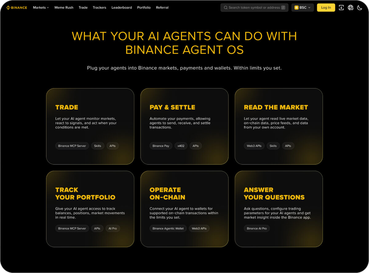 Agent OSでAIエージェントがユーザーに代わって取引する構成図