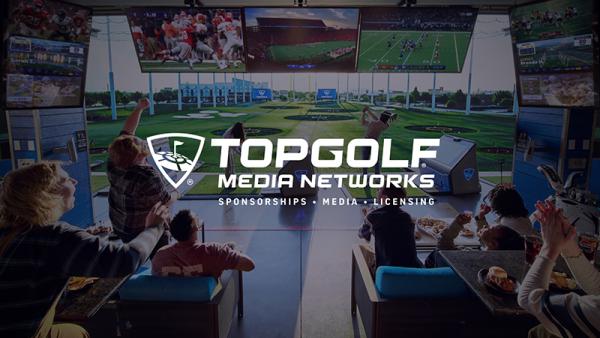 Topgolf Media Networks の立ち上げを告知するプレスリリース画像