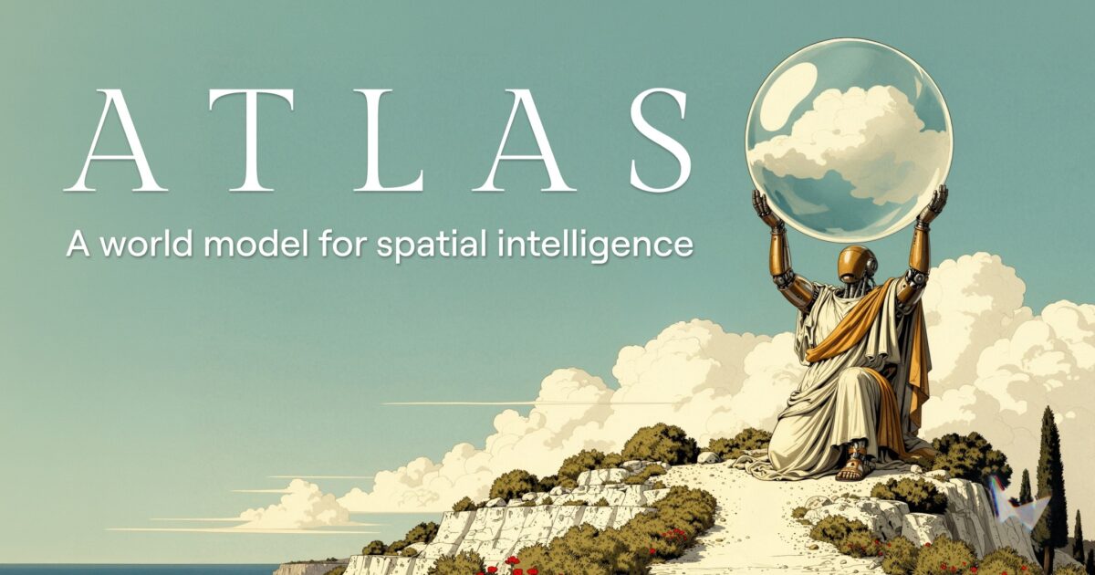World Labs Atlas、写真3枚で3D復元するEC活用3論点