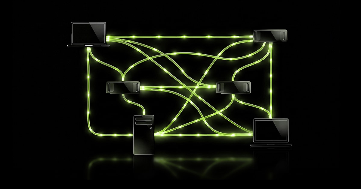 NVIDIA PAIRの製品ページで公開されているローカルAIクラスタのイメージ