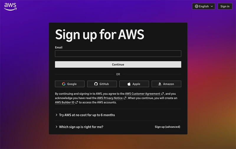 AWSの支出上限機能を紹介する画像
