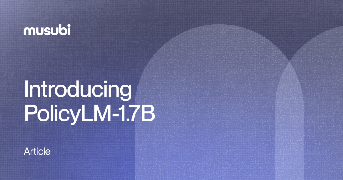 PolicyLM-1.7Bの発表イメージ